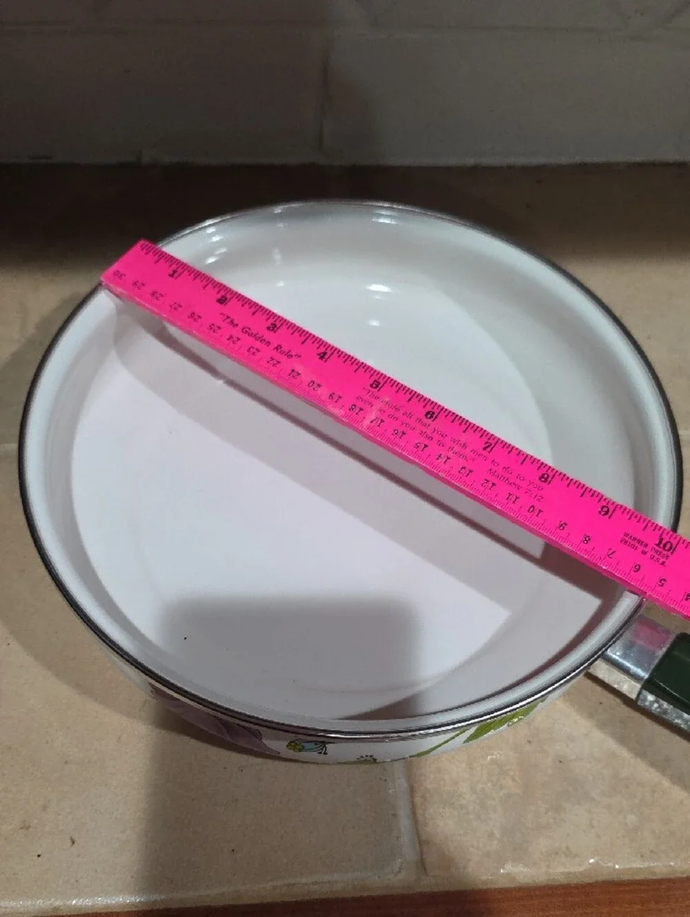 Villeroy And Boch Amapola Enamel Floral Skillet with Lid